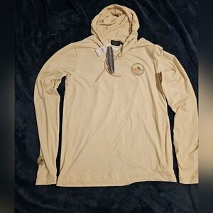 Pendleton Light Tan Hooded Long-Sleeve Pullover